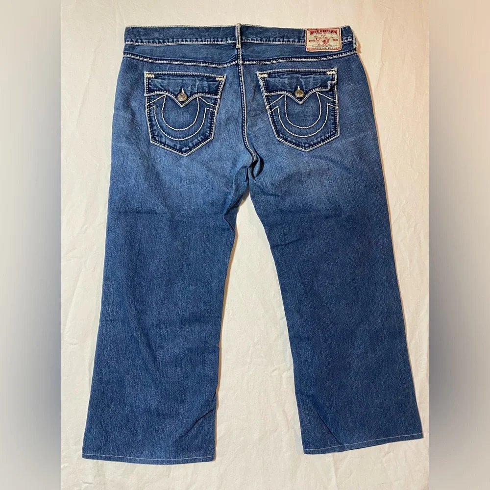 True Religion Relaxed Fit Blue Jeans